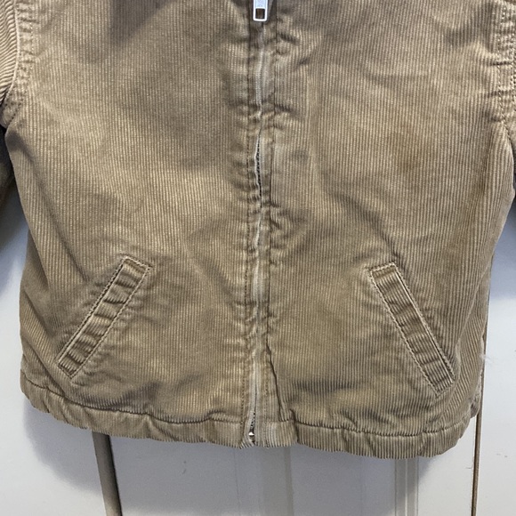 GAP Beige Corduroy Fleece Lined Jacket - Picture 3 of 8